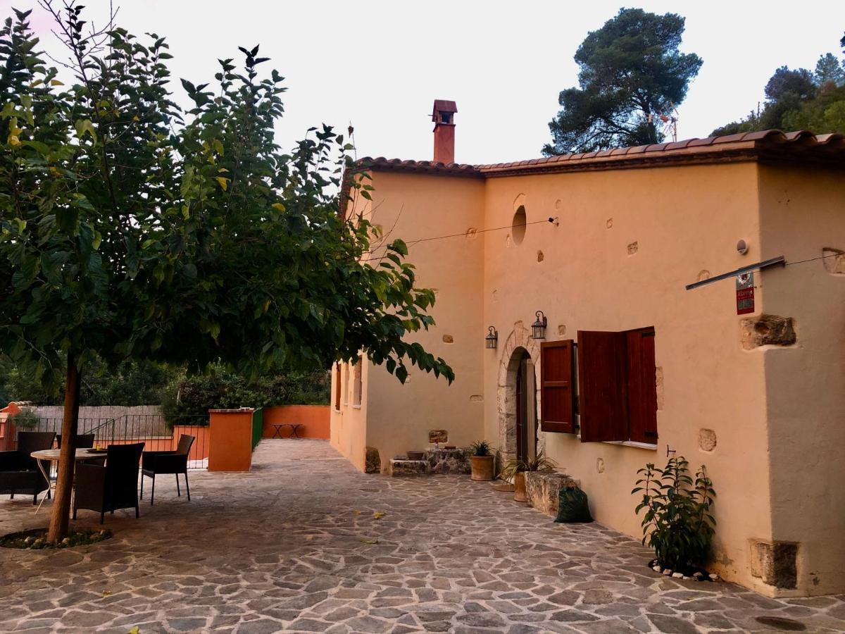 Apartment In Country House With Views And Pool Vespellá エクステリア 写真