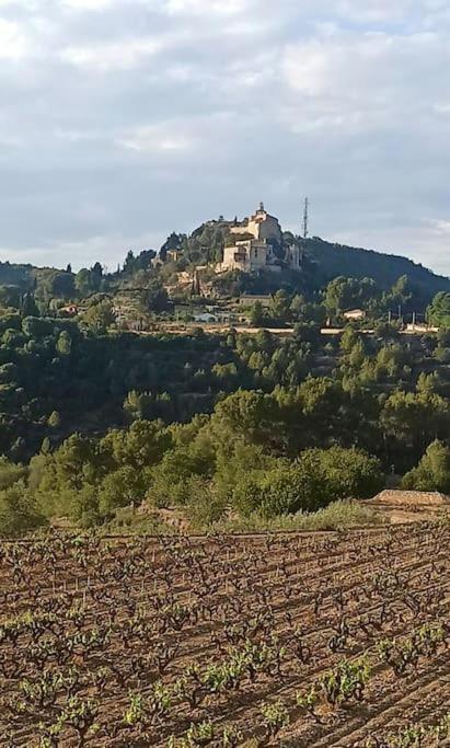 Apartment In Country House With Views And Pool Vespellá エクステリア 写真