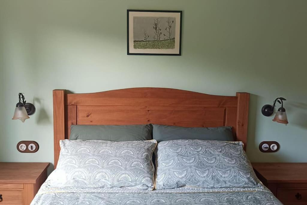 Apartment In Country House With Views And Pool Vespellá エクステリア 写真